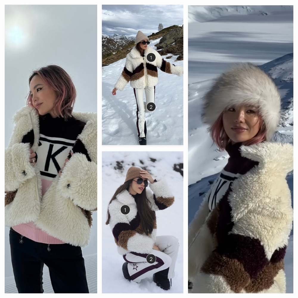 Perfect Moment Luna Faux-Shearling Reversible Jacket Perfect Moment Ski Jacket - Picture 8 of 17